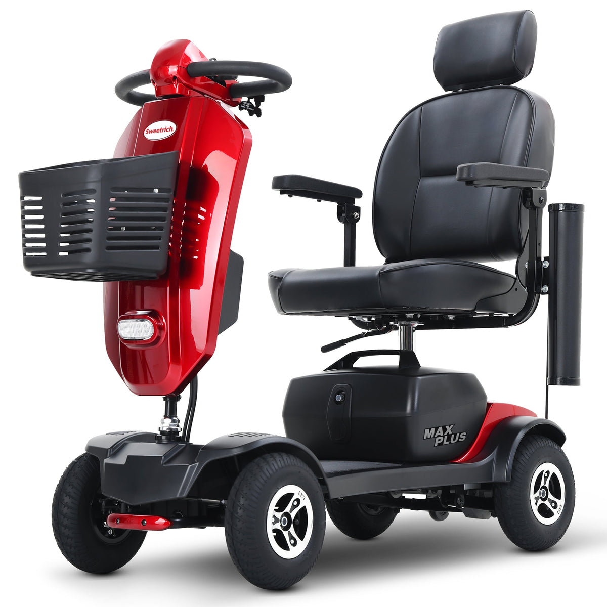 METRO MOBILITY MAX PLUS 9" 4 Wheel Electric Mobility Scooter  300W Motor 24V 20Ah Battery