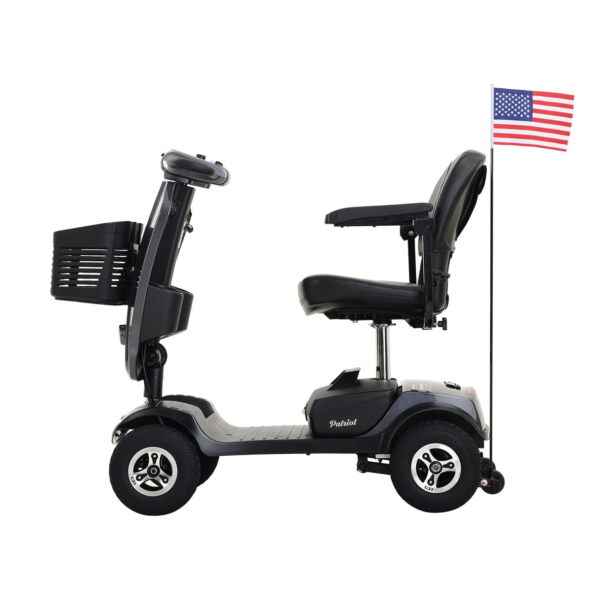METRO MOBILITY PATRIOT 9" 4 Wheel Electric Mobility Scooter 300W Motor 24V 12Ah Battery