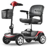 SWEETRICH S1 SPORT 9" 4 Wheel Electric Mobility Scooter 300W Motor 24V 12Ah Battery (EU-Version)