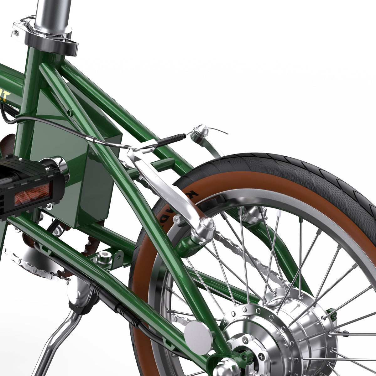 ONESPORT OT02 16" Folding Electric Bike 250W Motor 36V 5.2Ah Battery
