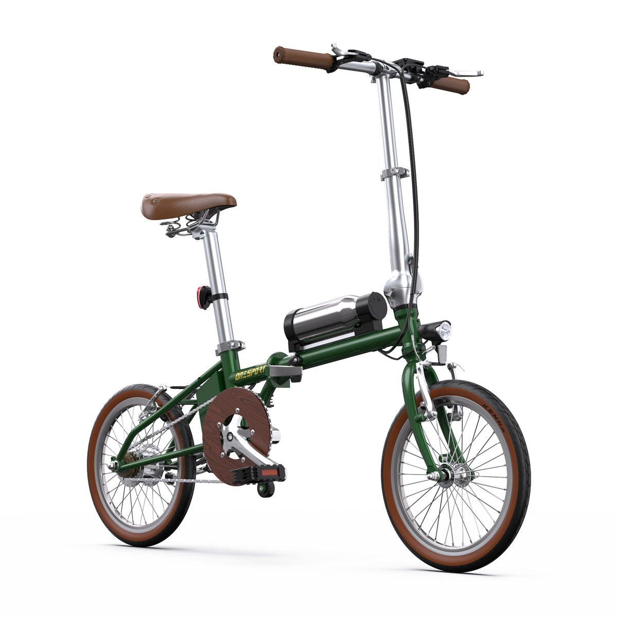 ONESPORT OT02 16" Folding Electric Bike 250W Motor 36V 5.2Ah Battery