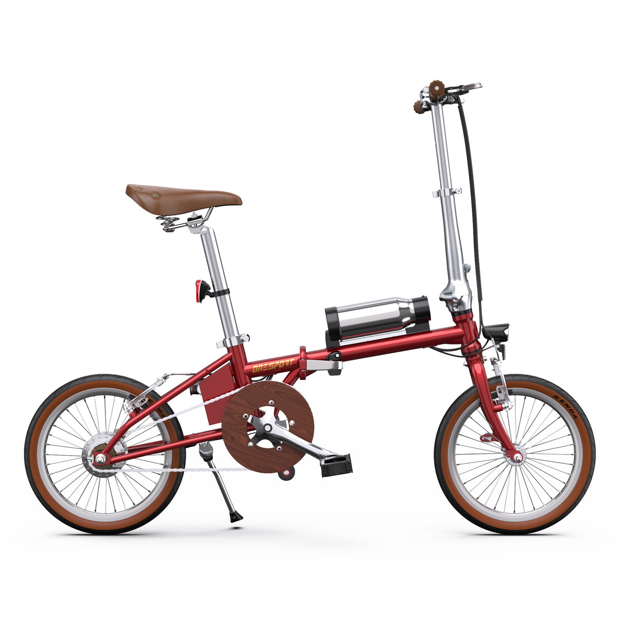 ONESPORT OT02 16" Folding Electric Bike 250W Motor 36V 5.2Ah Battery
