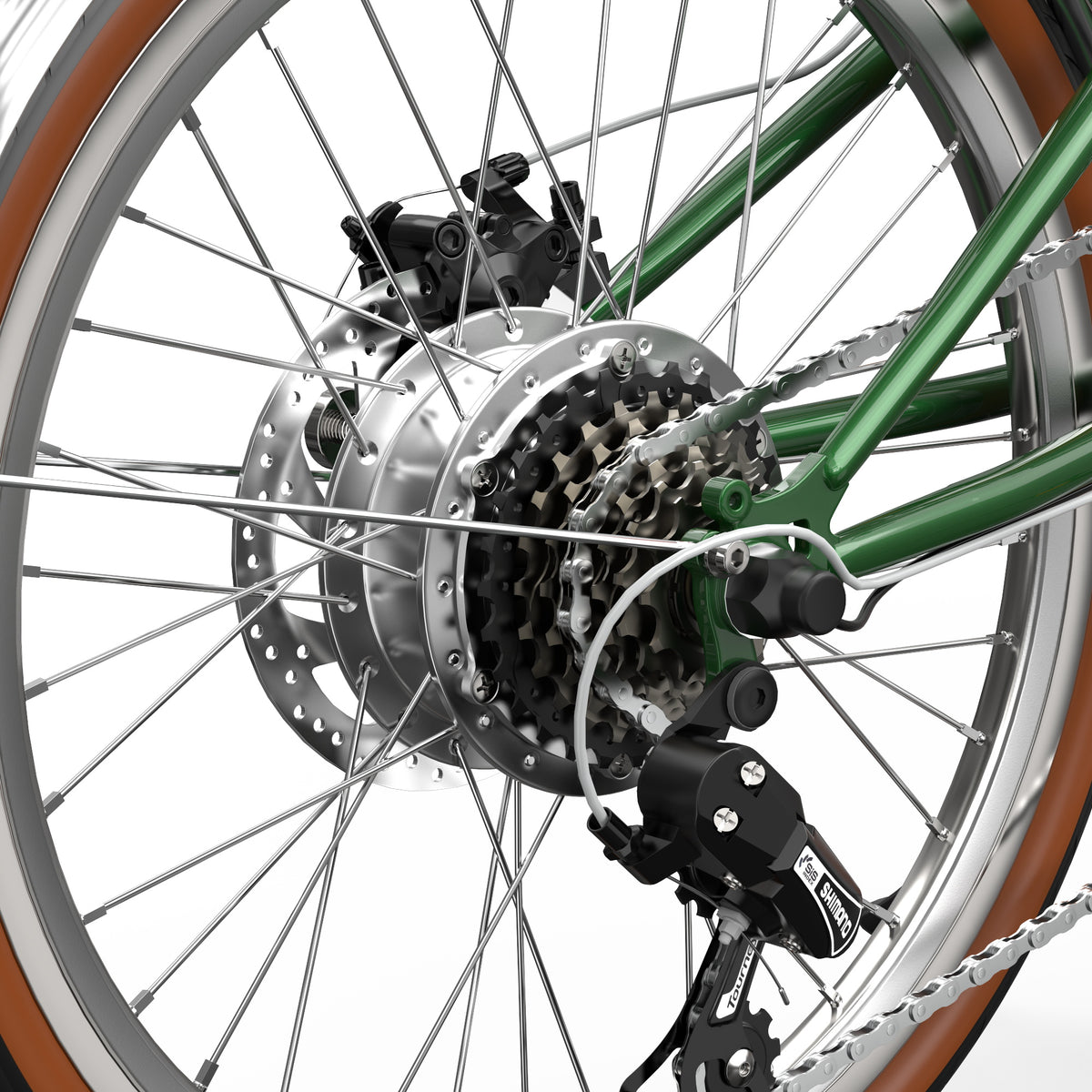 ONESPORT OT02 PRO 20" Folding E-Bike 250W Motor 36V 5.2Ah Battery