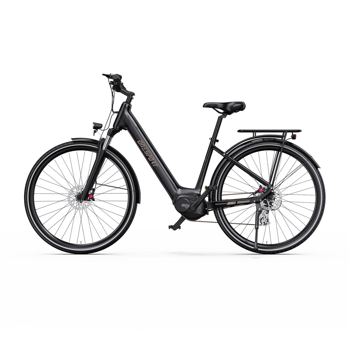 ONESPORT OT07 27.5" Commuter Electric Bike 250W Motor 36V 14Ah Battery