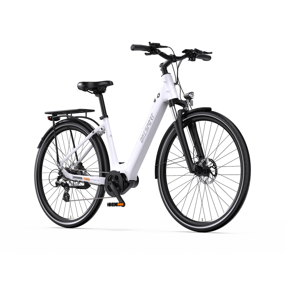 ONESPORT OT07 27.5" Commuter Electric Bike 250W Motor 36V 14Ah Battery