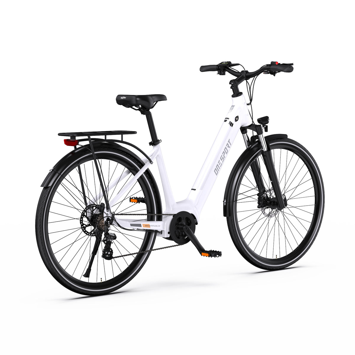 ONESPORT OT07 27.5" Commuter Electric Bike 250W Motor 36V 14Ah Battery