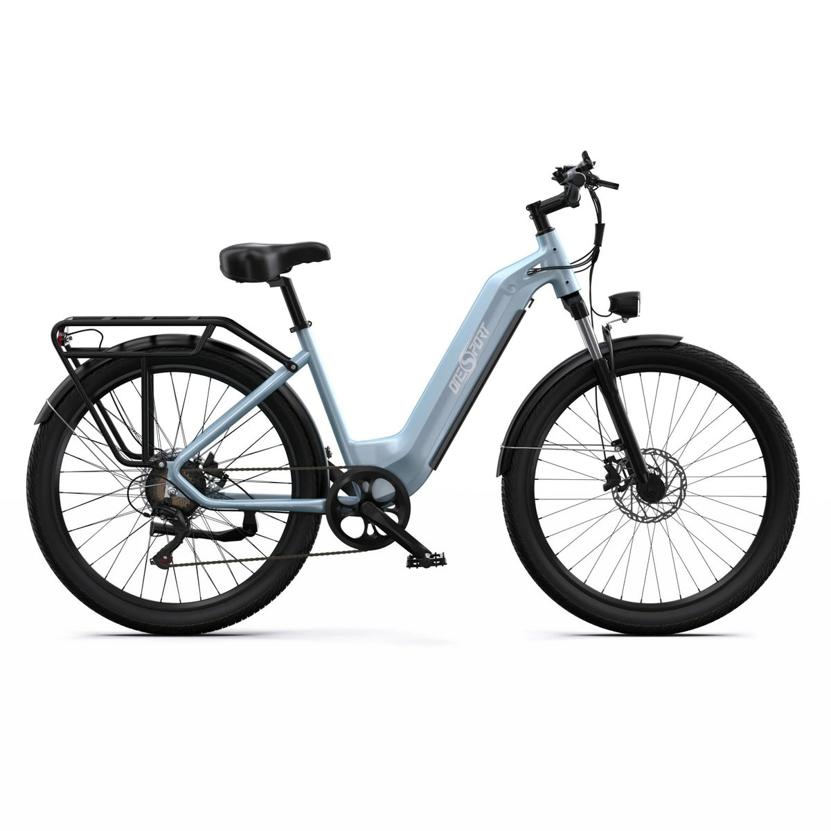 OneSport OT05 27,5" Bicicleta eléctrica urbana Motor de 250 W Batería de 36 V 18,2 Ah Aplicación de soporte