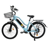 ORLMS CITY BIKE 26" Step-through E-Bike For Women 500W Motor 48V 15AH Battery