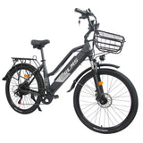 ORLMS CITY BIKE 26" Step-through E-Bike For Women 500W Motor 48V 15AH Battery