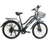 ORLMS CITY BIKE 26" Step-through E-Bike For Women 500W Motor 48V 15AH Battery