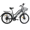 ORLMS CITY BIKE 26" Step-through E-Bike For Women 500W Motor 48V 15AH Battery
