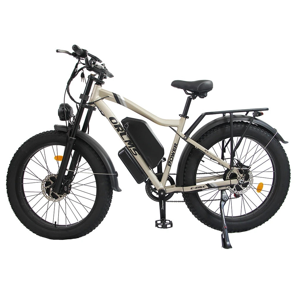 ORLMS MX500 26" Fat Tire Mountain Electric Bike 2000W Dual Motor 52V 25Ah Battery (EU Version)