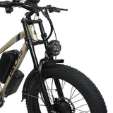 ORLMS MX500 26" Fat Tire Mountain Electric Bike 2000W Dual Motor 52V 25Ah Battery (EU Version)
