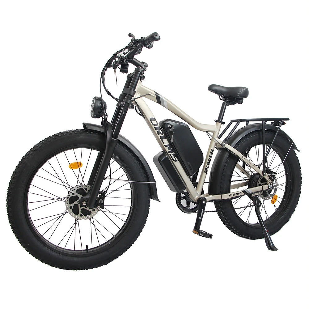 ORLMS MX500 26" Fat Tire Mountain Electric Bike 2000W Dual Motor 52V 25Ah Battery (EU Version)