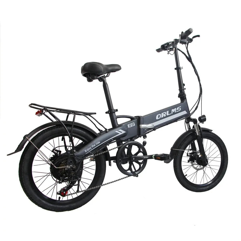 ORLMS S9 20" City Commuter Electric Bike 500W Motor 48V 13Ah Battery