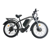 ORLMS TS60 26"Fat tire E-Cross Bike 2000W Dual Motors 60V 25Ah Battery