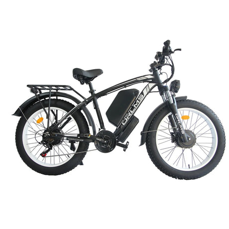 ORLMS TS60 26"Fat tire E-Cross Bike 2000W Dual Motors 60V 25Ah Battery