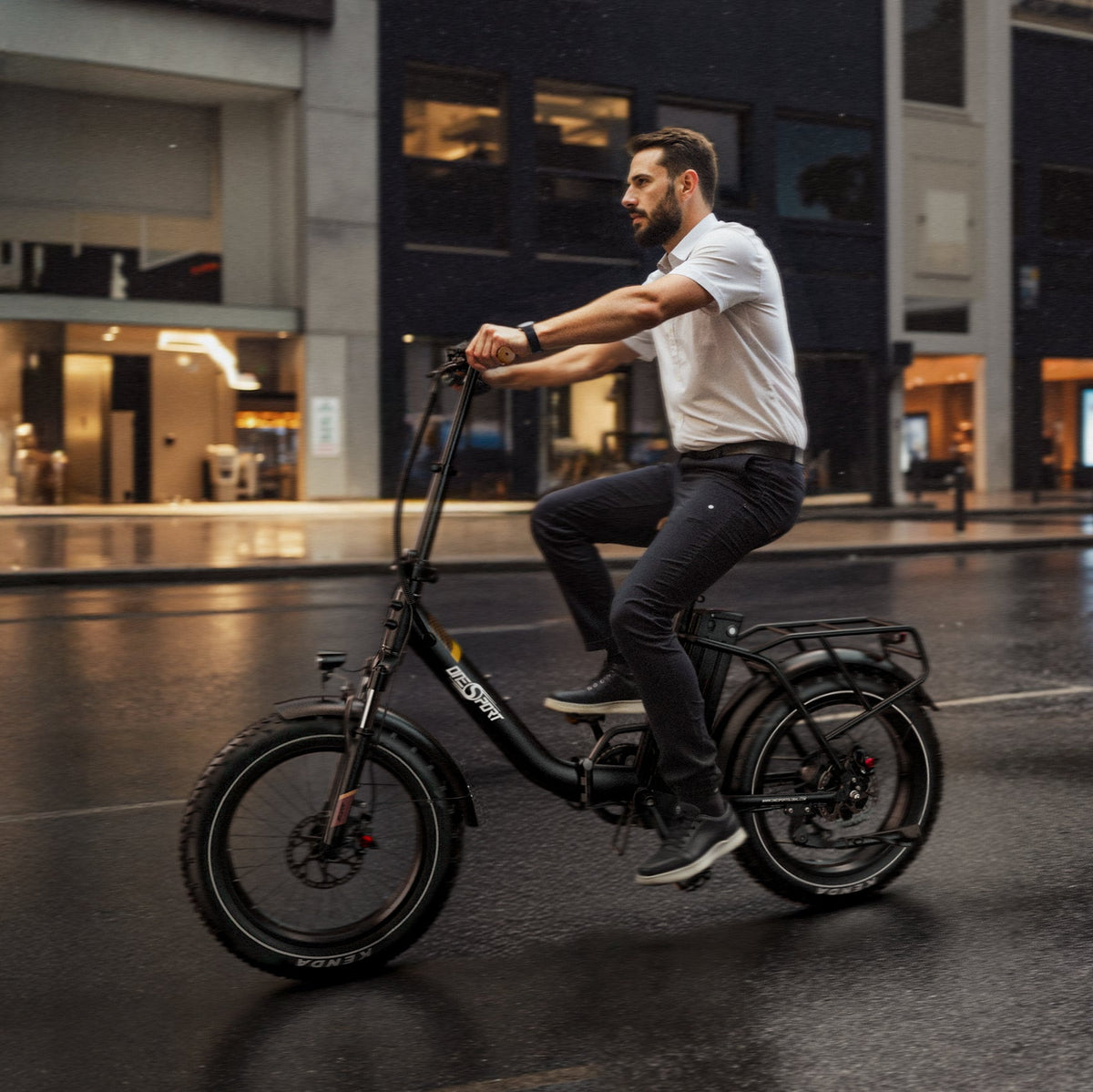 OneSport OT16-2 20 ''vélo de banlieue électrique pliant 250W moteur 48V 15.6Ah batterie Support APP