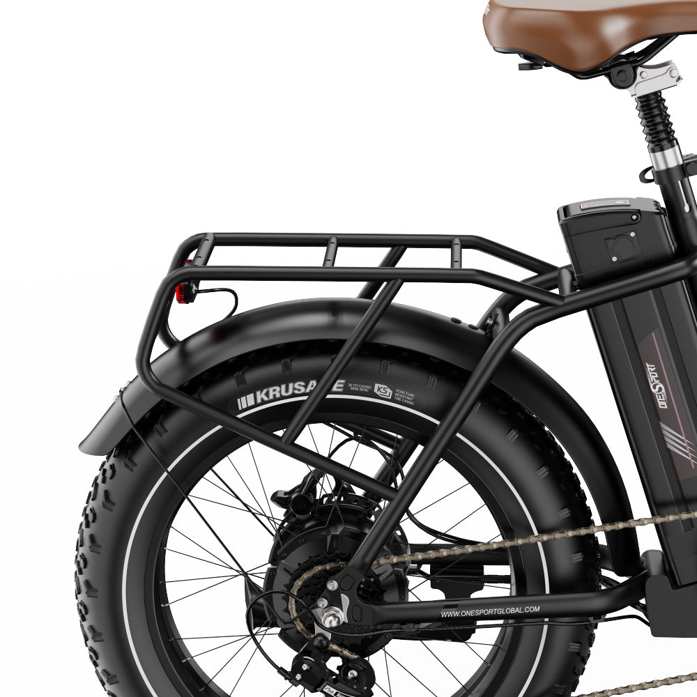OneSport OT16-2 20 ''vélo de banlieue électrique pliant 250W moteur 48V 15.6Ah batterie Support APP