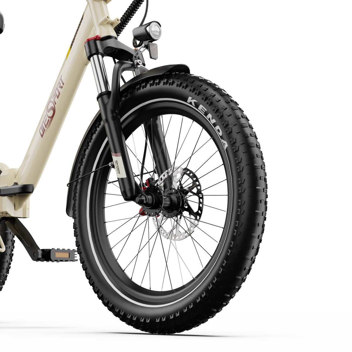 ONESPORT OT30 PRO  20" 3-Wheel Folding E-Trike 500W Motor 48V 18Ah Battery