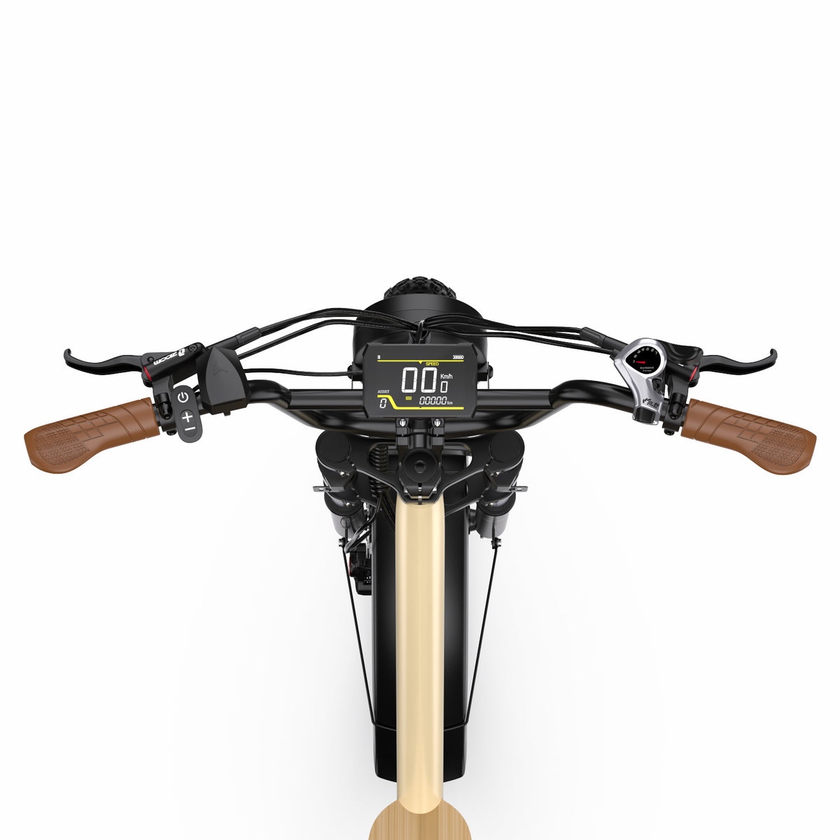ONESPORT W77 20" Retro Electric Bike 500W Motor 48V 18Ah Battery