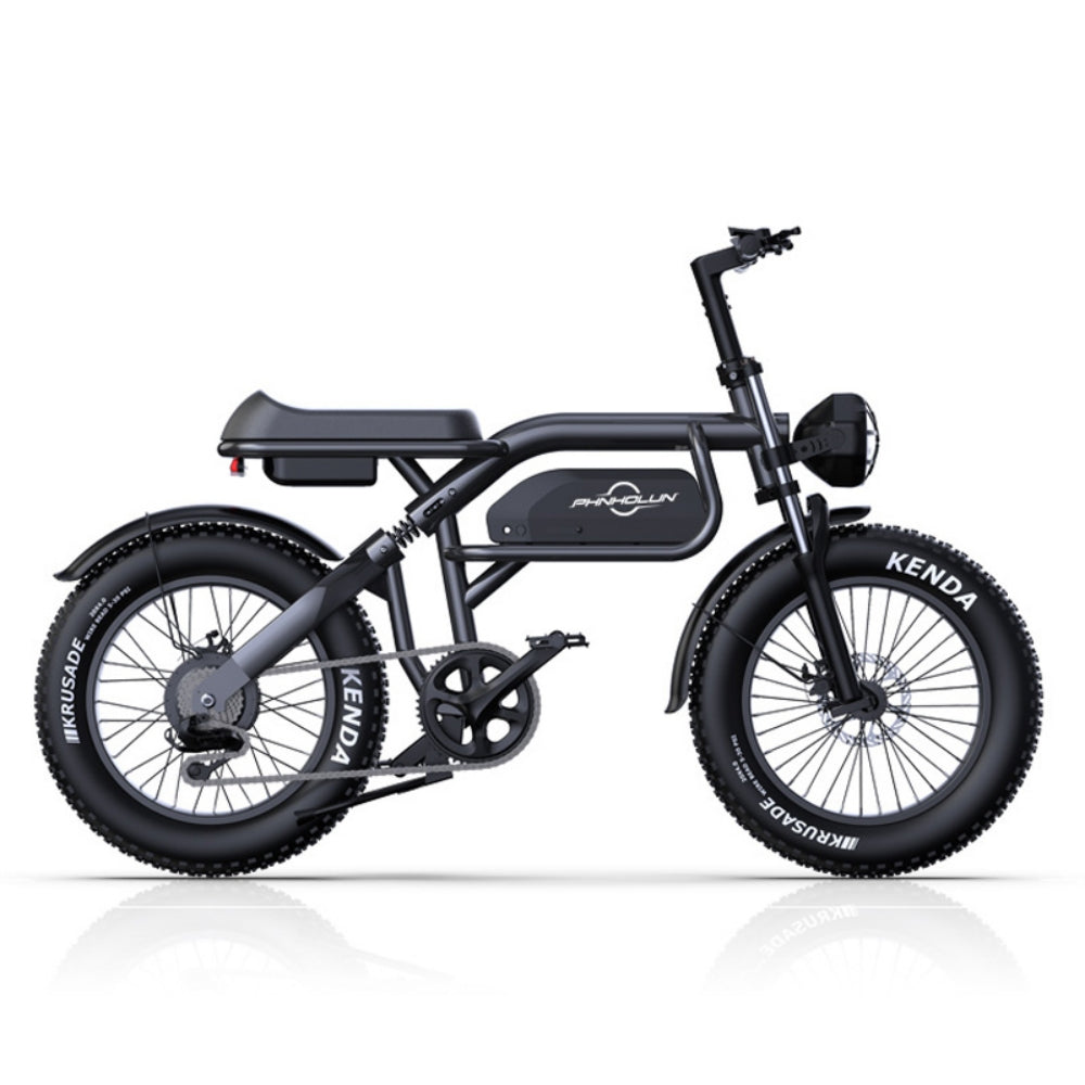 PHNHOLUN C8 20" Off Road Electric Bike 1500W Motor 48V 20Ah Battery