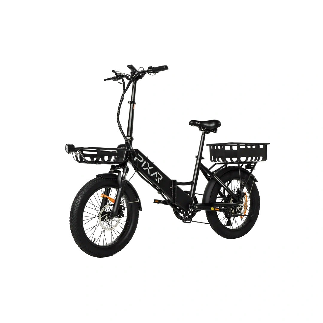 PIXAR Wind1 20" Folding Electric Bike 500W Peak Motor 48V 10.4Ah Battery
