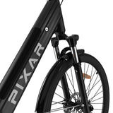 PIXAR Cruiser 27.5" City Electric Bike 250W Motor 36V 12.8Ah Battery