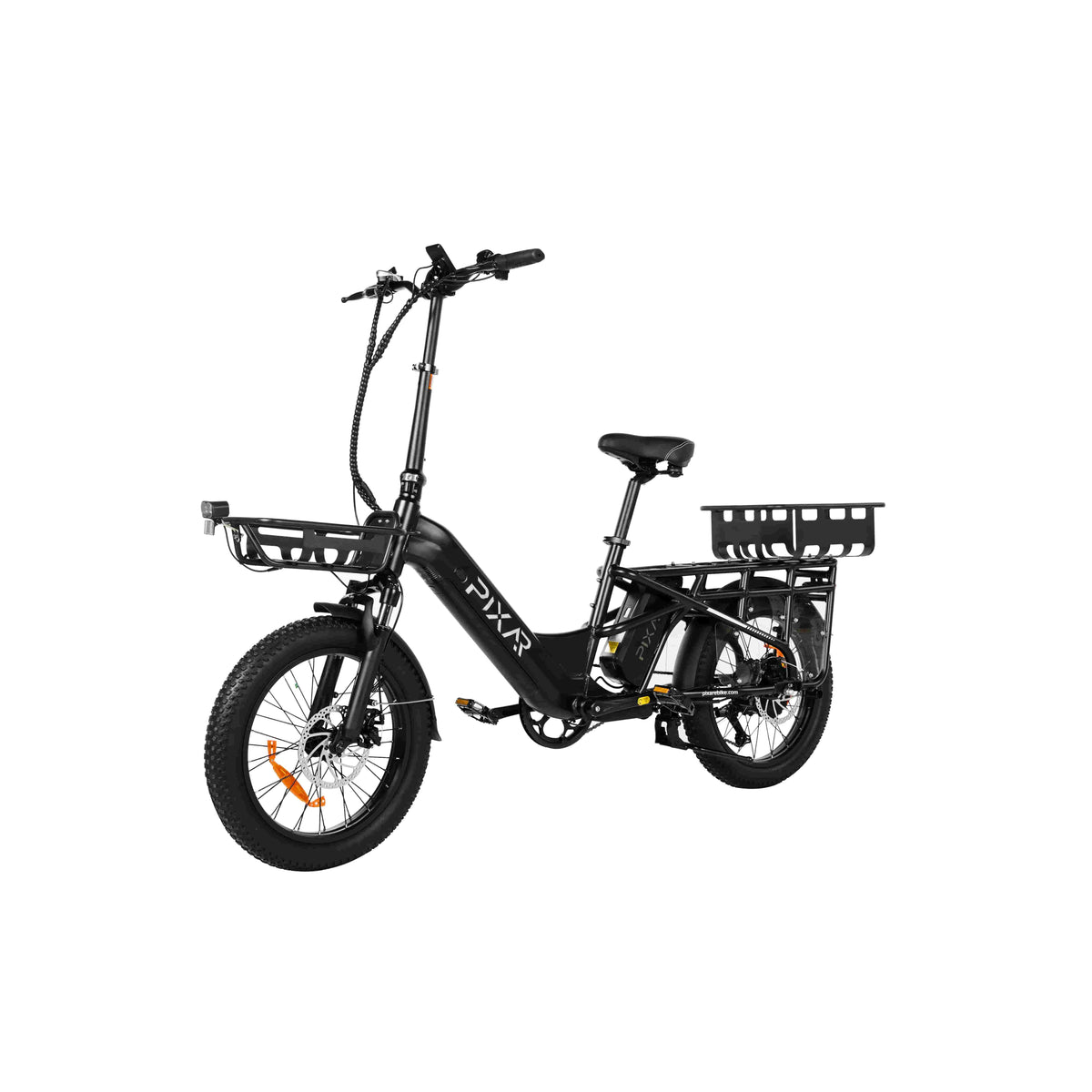 PIXAR Plus7 20" City Electric Bike 500W Motor 48V 20.4Ah Battery
