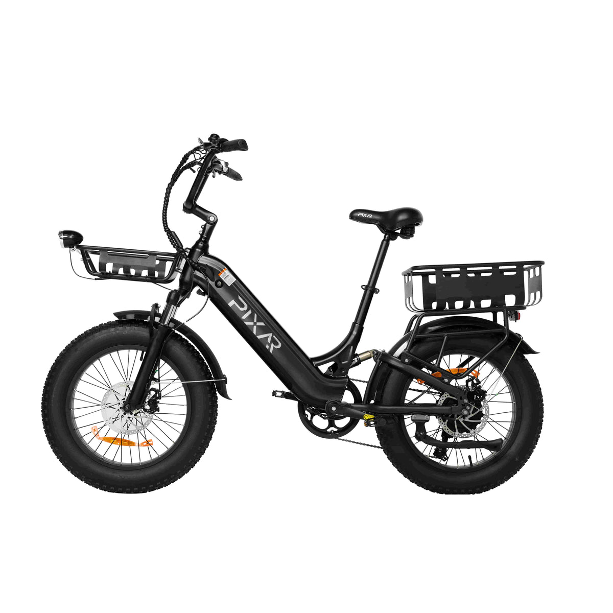 PIXAR Ride1 20" City Electric Bike 500W Motor 48V 10.4Ah Battery