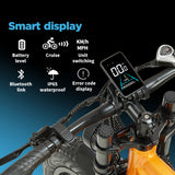 RANDRIDE YX80M-2 26" Mountain Electric Bike 1000W*2  Dual Motors 48V 20Ah Battery