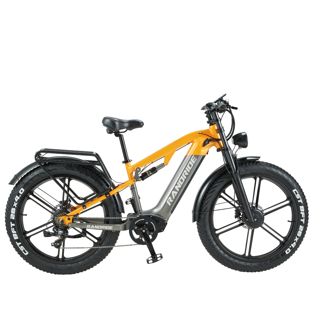 RANDRIDE YX80M-2 26" Mountain Electric Bike 1000W*2  Dual Motors 48V 20Ah Battery