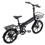 RANDRIDE YA20 20" Folding Electric Bike 500W Motor 48V 12.8Ah Battery