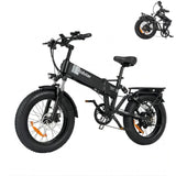 RIDSATR H20 20" Foldble Electric Bike 1000W Motor 48V 15Ah Battery
