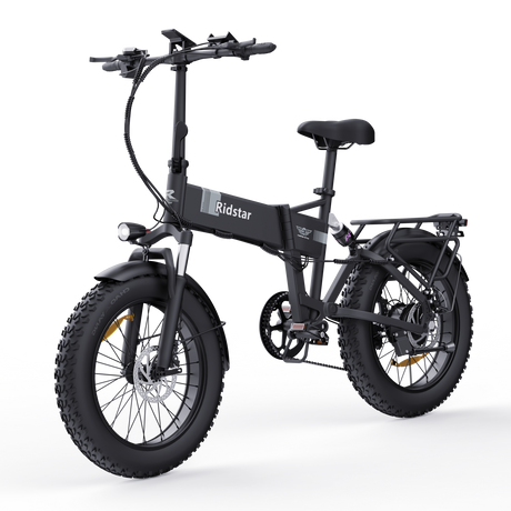 RIDSATR H20 20" Foldble Electric Bike 1000W Motor 48V 15Ah Battery