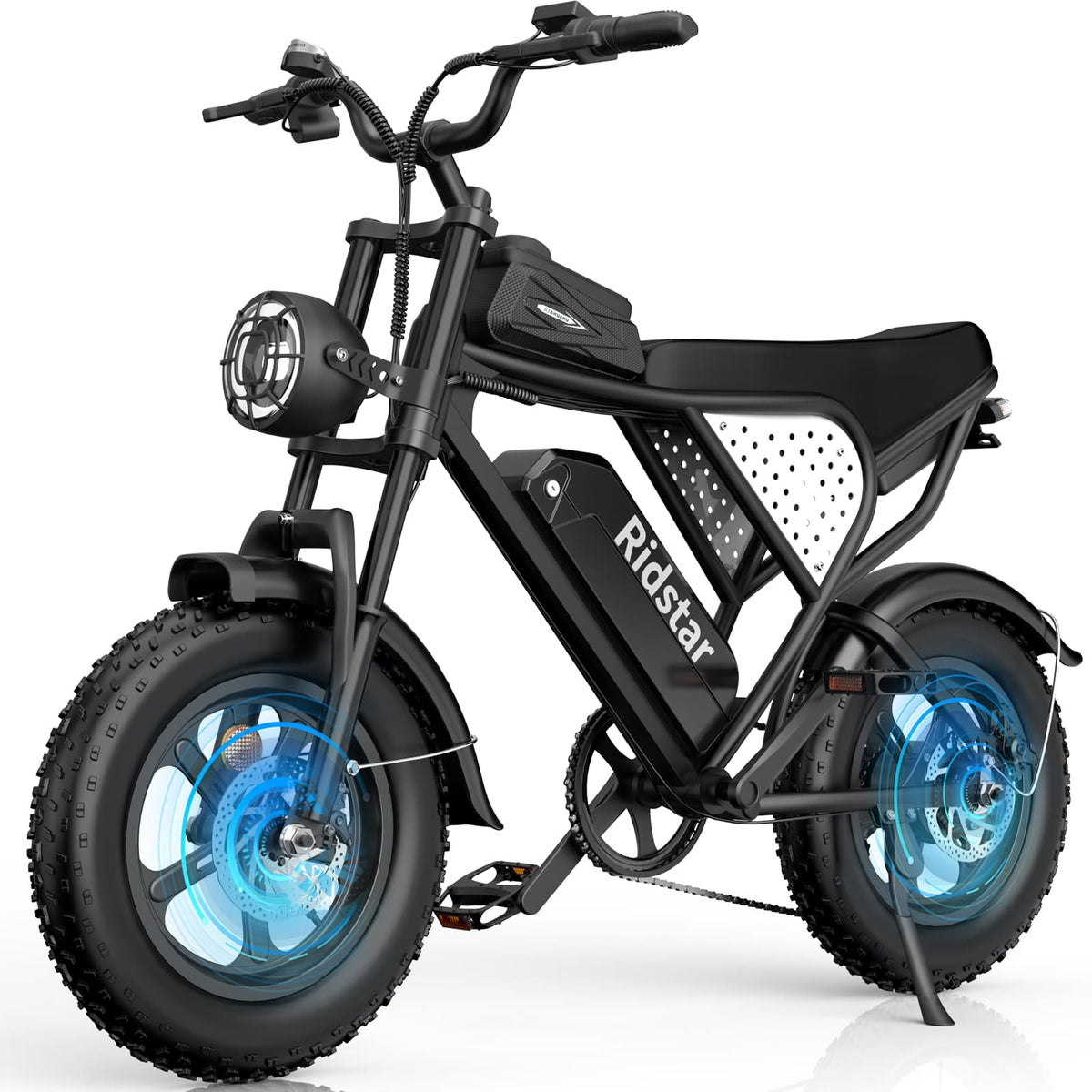 YVY Q16 16" Fat Tires Electric-Bikes-750W Motor 48v 20Ah Battery