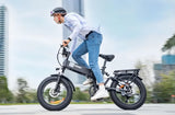 RIDSATR H20 20" Foldble Electric Bike 1000W Motor 48V 15Ah Battery