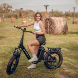CYRUSHER Rumble 20" Step-through Electric Bike 500W Motor 48V 18Ah Battery