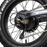 SHENGMILO S900 20" All-Terrain Electric Bike 1500W Motor 60V 30Ah Battery