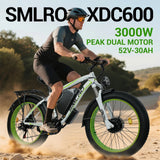 ORLMS XDC600 26" Off-road Electric Bike Dual Motor 2000W 52V 30Ah Battery