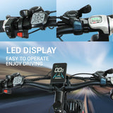 ORLMS XDC600 26" Off-road Electric Bike Dual Motor 2000W 52V 30Ah Battery