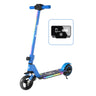 Simate S5 - Patinete eléctrico con luz flash para niños, motor de 130 W, batería de 24 V y 2,5 Ah