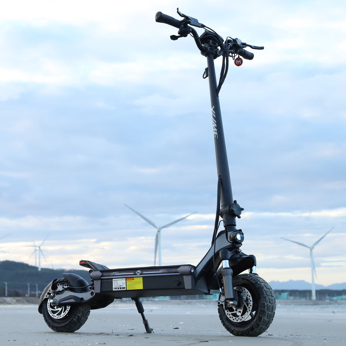 YUME Swift 10" Off Road Electric Scooter 1200W Motor 48V 22.5Ah Battery