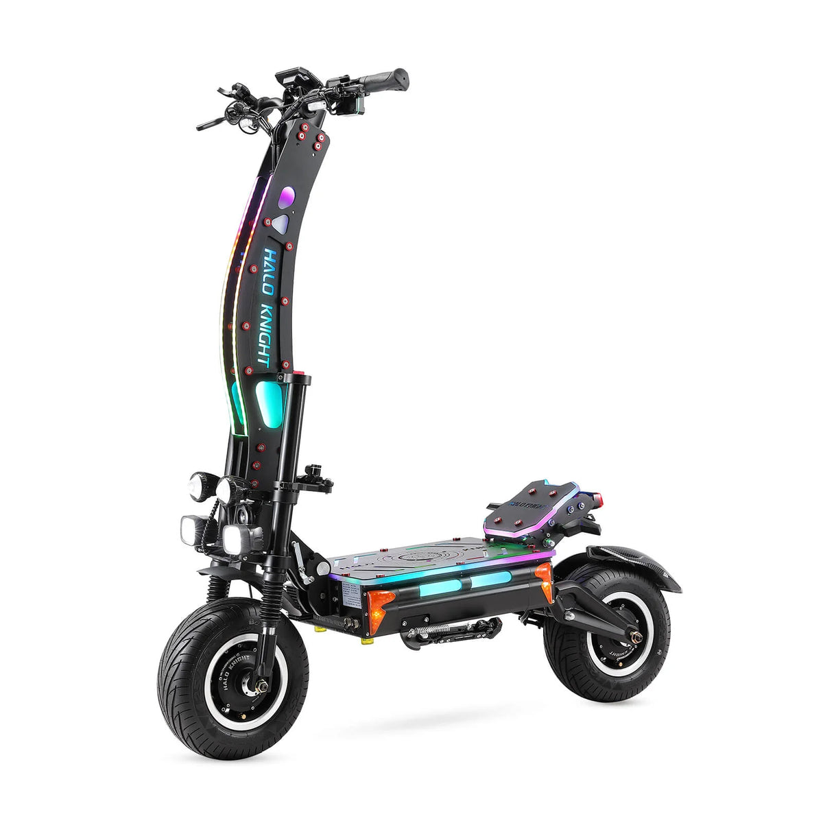 HALO KNIGHT T107 Max 14" Off-Road Foldable Electric Scooter 2*4000W Motors 72V 50Ah Battery