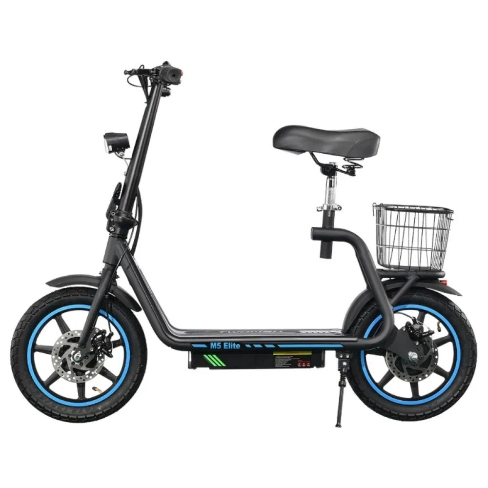 TWOFISH M5 Elite 14" Seated E-Scooter 500W Motor 48V 13Ah Battery (EU)