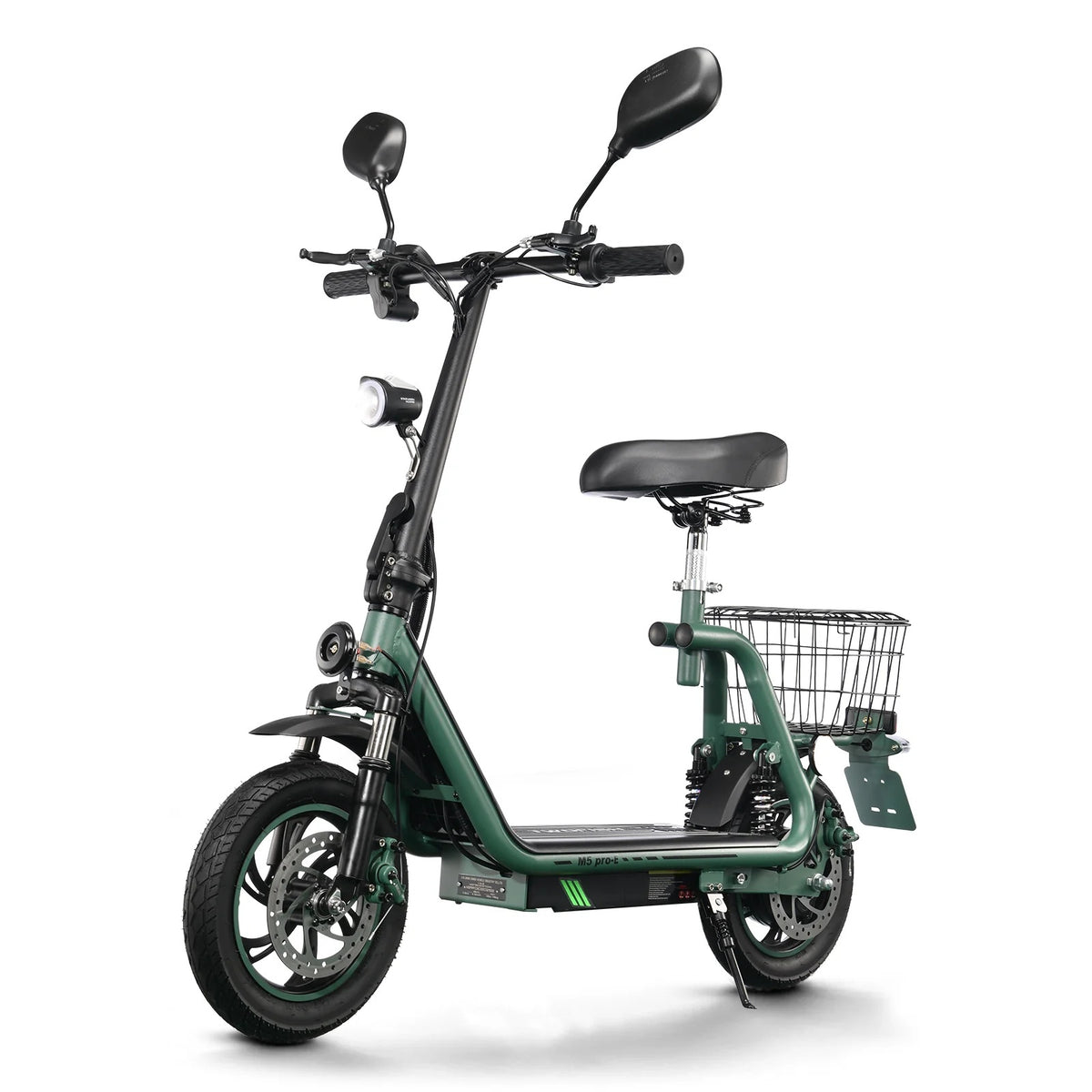 TWOFISH M5 Pro-E 12" Seated E-Scooter 500W Motor 48V 13Ah Battery (EU)