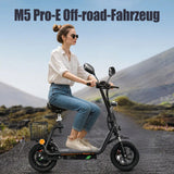 TWOFISH M5 Pro-E 12" Seated E-Scooter 500W Motor 48V 13Ah Battery (EU)