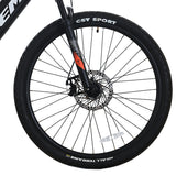 TOTEM Volcano 27.5" Electric Mountain Bike with Fenders 500W Rear HUB Motor 48V 10.4Ah Battery