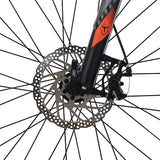 TOTEM Volcano 27.5" Electric Mountain Bike with Fenders 500W Rear HUB Motor 48V 10.4Ah Battery
