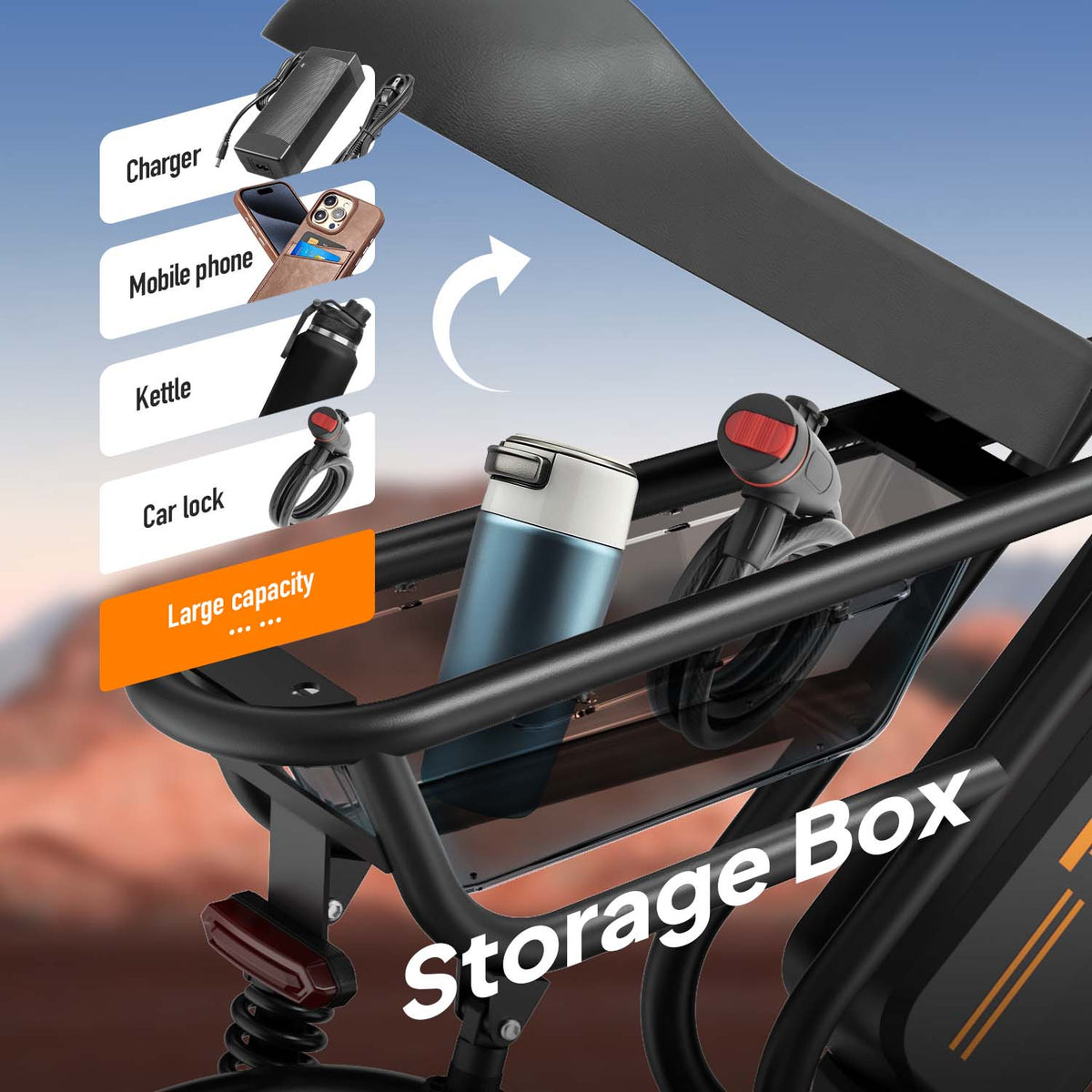 URLIFE T16 16" Off-Road E-Bike 250W Motor 48V 13Ah Battery
